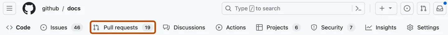 Tombol Compare & Pull Request di GitHub